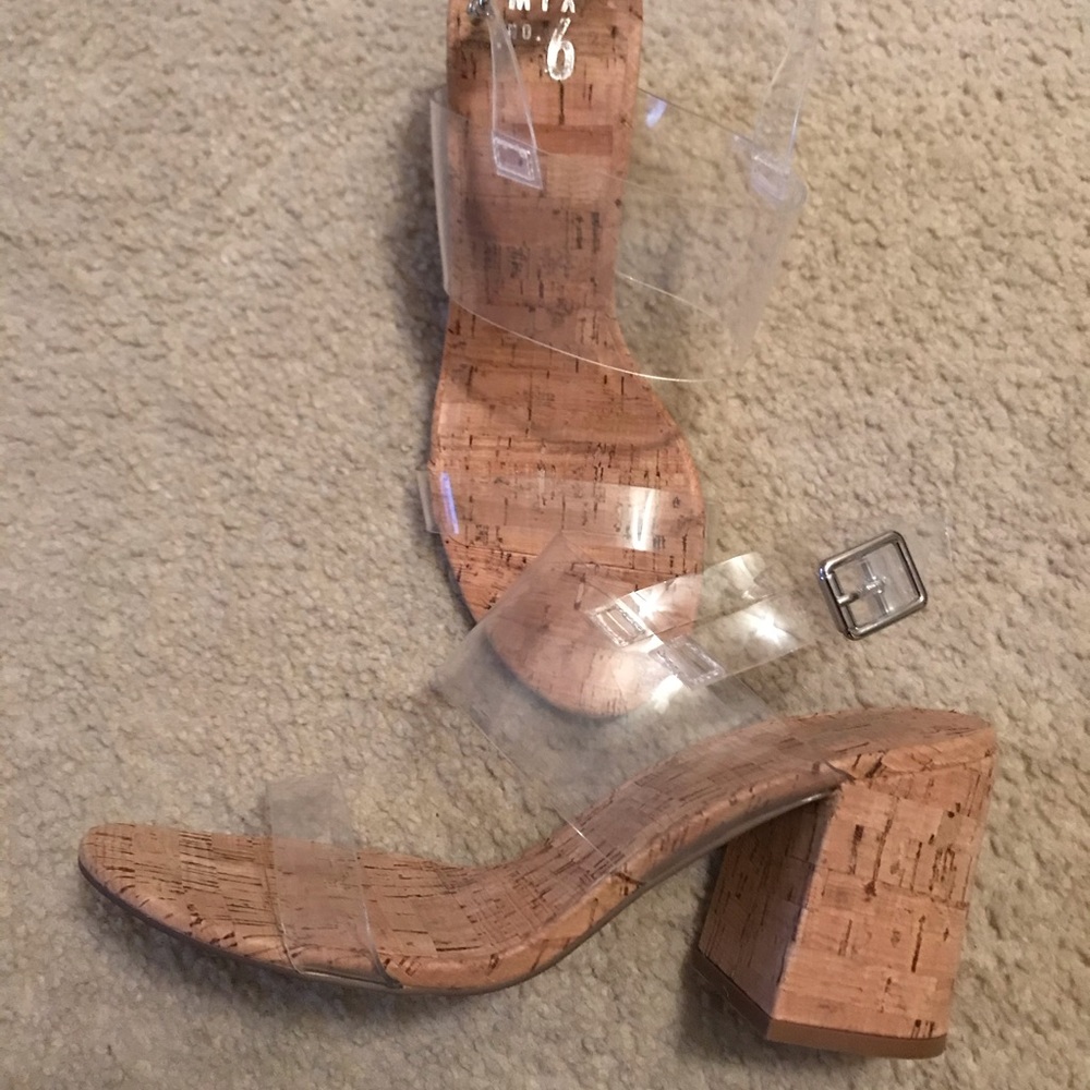 Mix No. 6 Clear Sandals